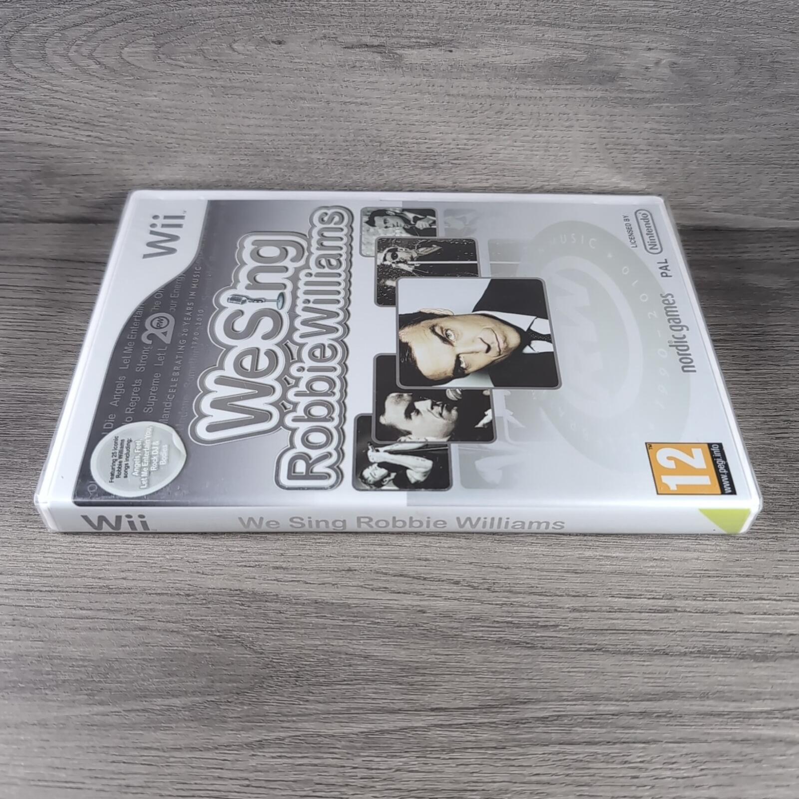 We Sing Robbie Williams Nintendo Wii  Game (2010) New/Sealed
