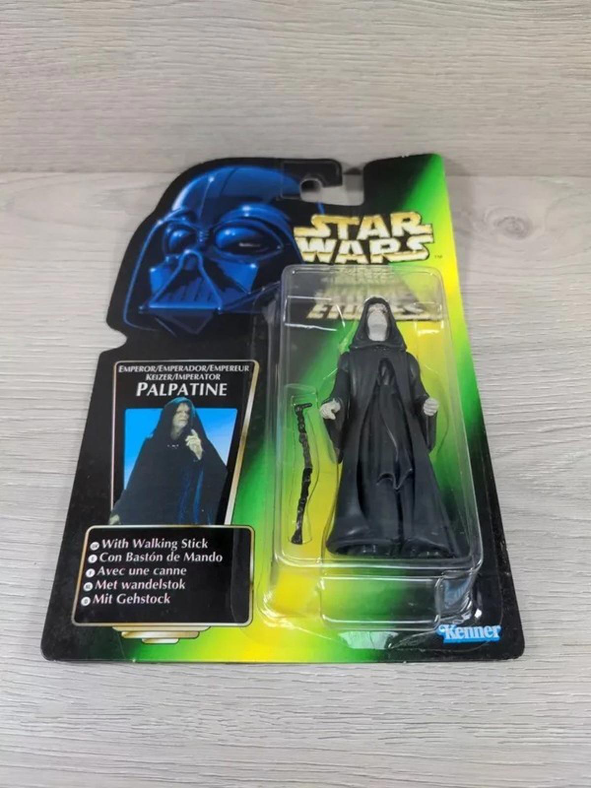 Kenner Star Wars Palpatine Figure 1996 Tri Logo Sealed Blister Pack