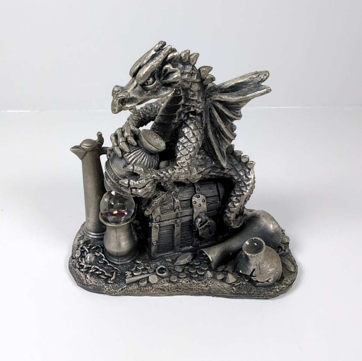 Myth & Magic In Search Of The Key 9020 The Tudor Mint Pewter Metal Figure