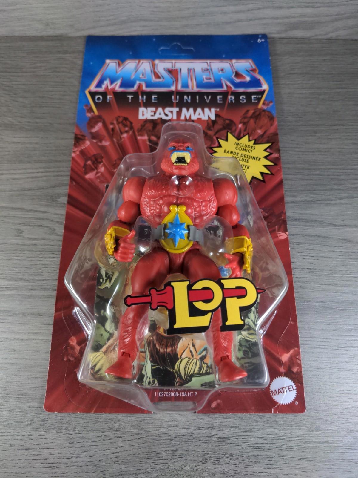 Masters of the Universe Origins Lords of Power Beast Man Mattel Action Figure