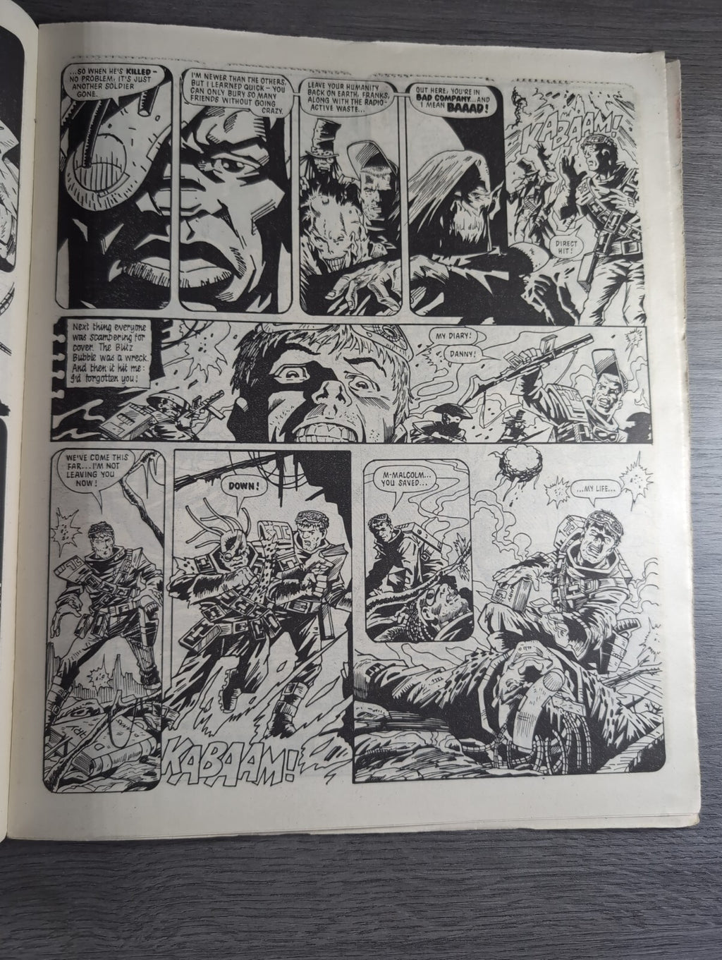 2000AD Prog 506 Featuring Judge Dread Comic 24th Jan 1987 Vintage Retro Comic
