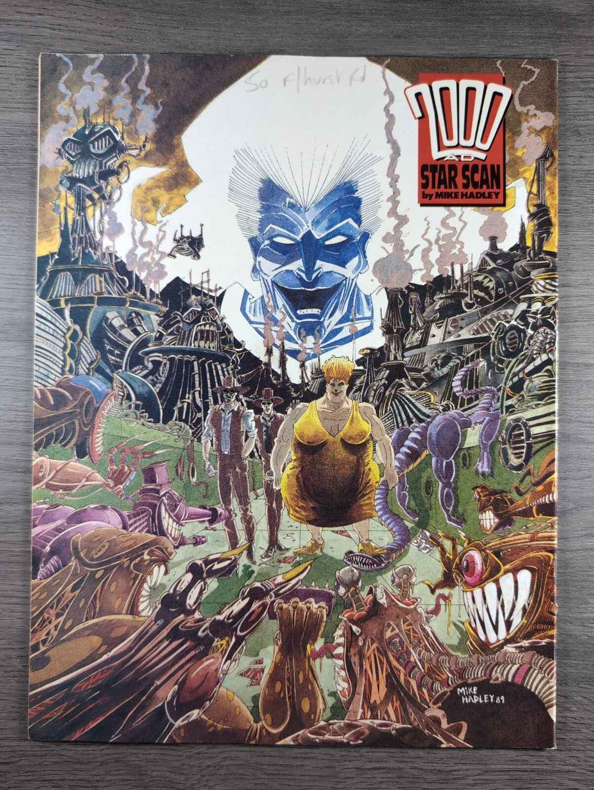 2000AD Prog 648 Featuring Judge Dredd Comic 14th Oct 1989 Vintage Retro Comic