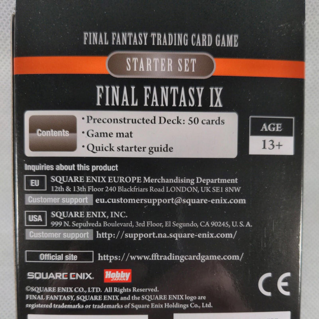 Final Fantasy IX Trading Card Game Starter Set English Square Enix - Retrorama UK