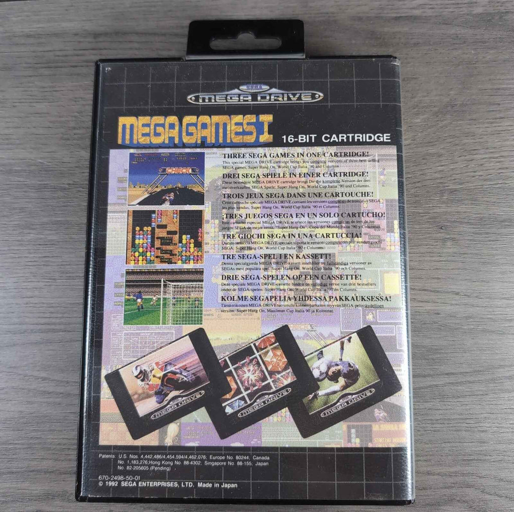Mega Games I Sega Mega Drive Game Tested & Working UK Pal Region CIB