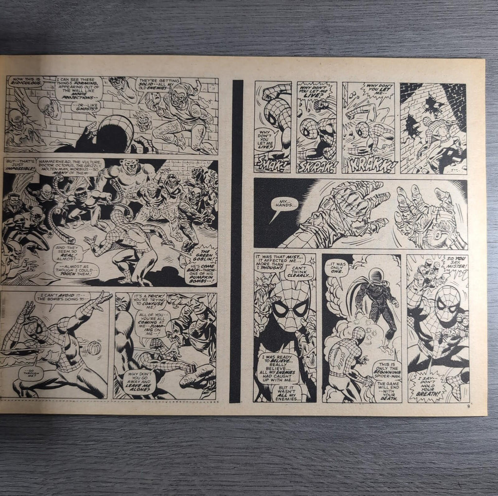 Super Spider-Man With The Super Heroes No. 190 Marvel Comics 29th September 1976