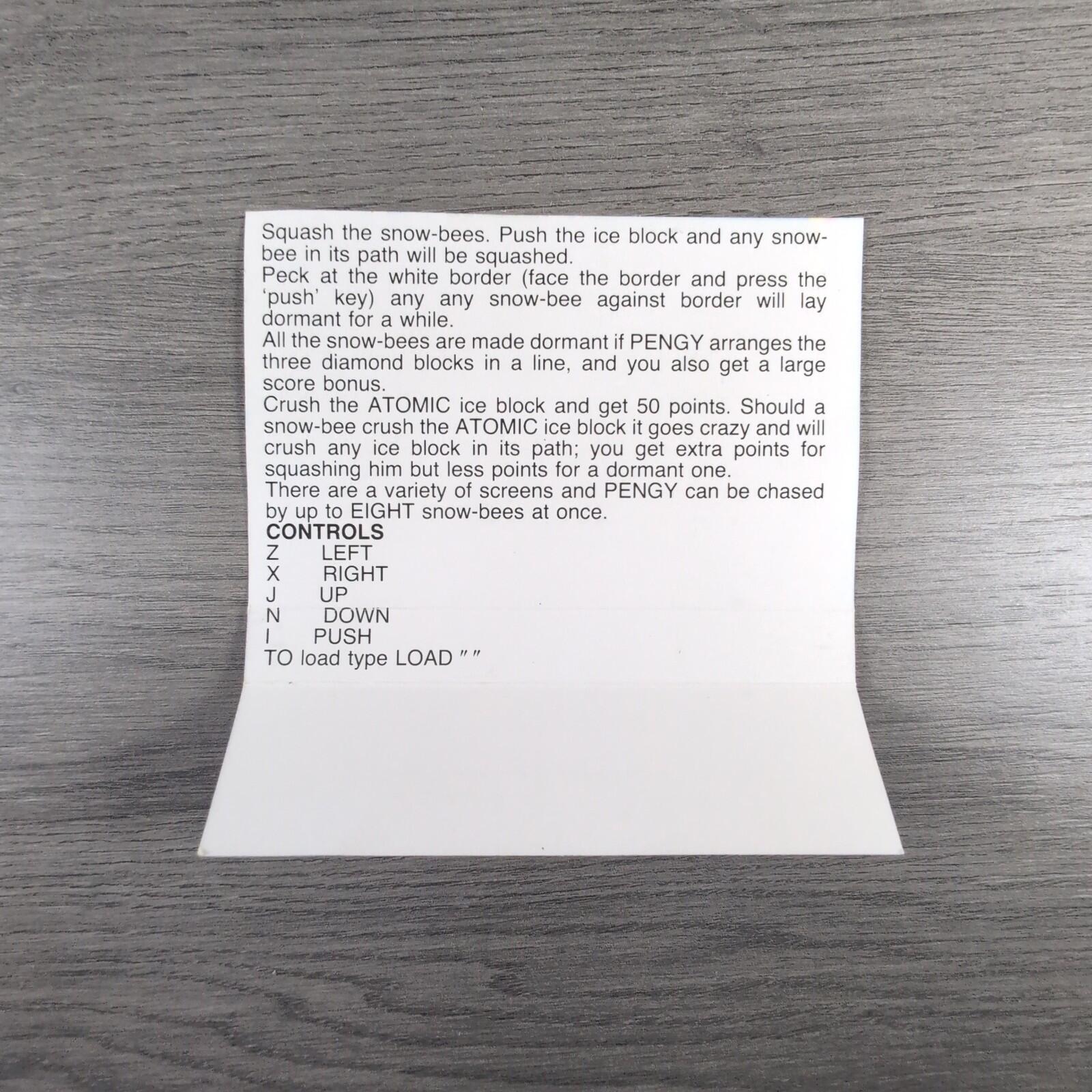 Pengy ZX Spectrum 48K Mogal Tested & Working Vintage Video Game Cassette