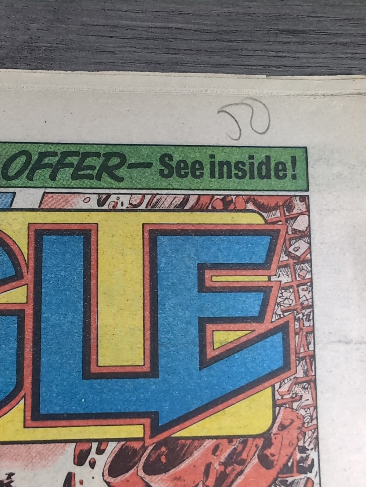 Eagle Comic Issue 30th June 1984 Vintage Retro UK Comic