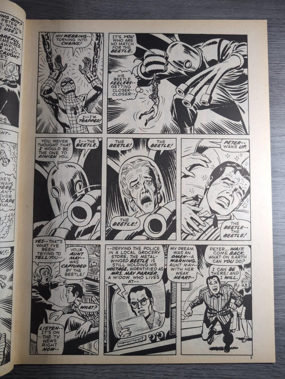 Spider-Man Comics Weekly No 126 Marvel Comics UK 12th July 1975 Vintage Comic