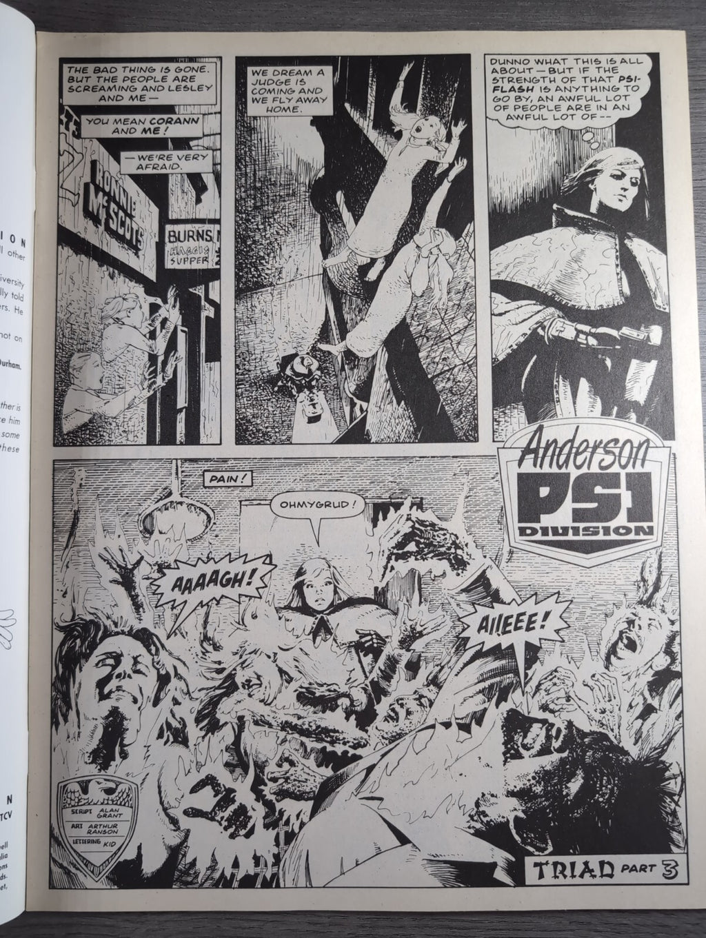 2000AD Prog 637 Featuring Judge Dread Comic 29th JUly 1989 Vintage Retro Comic