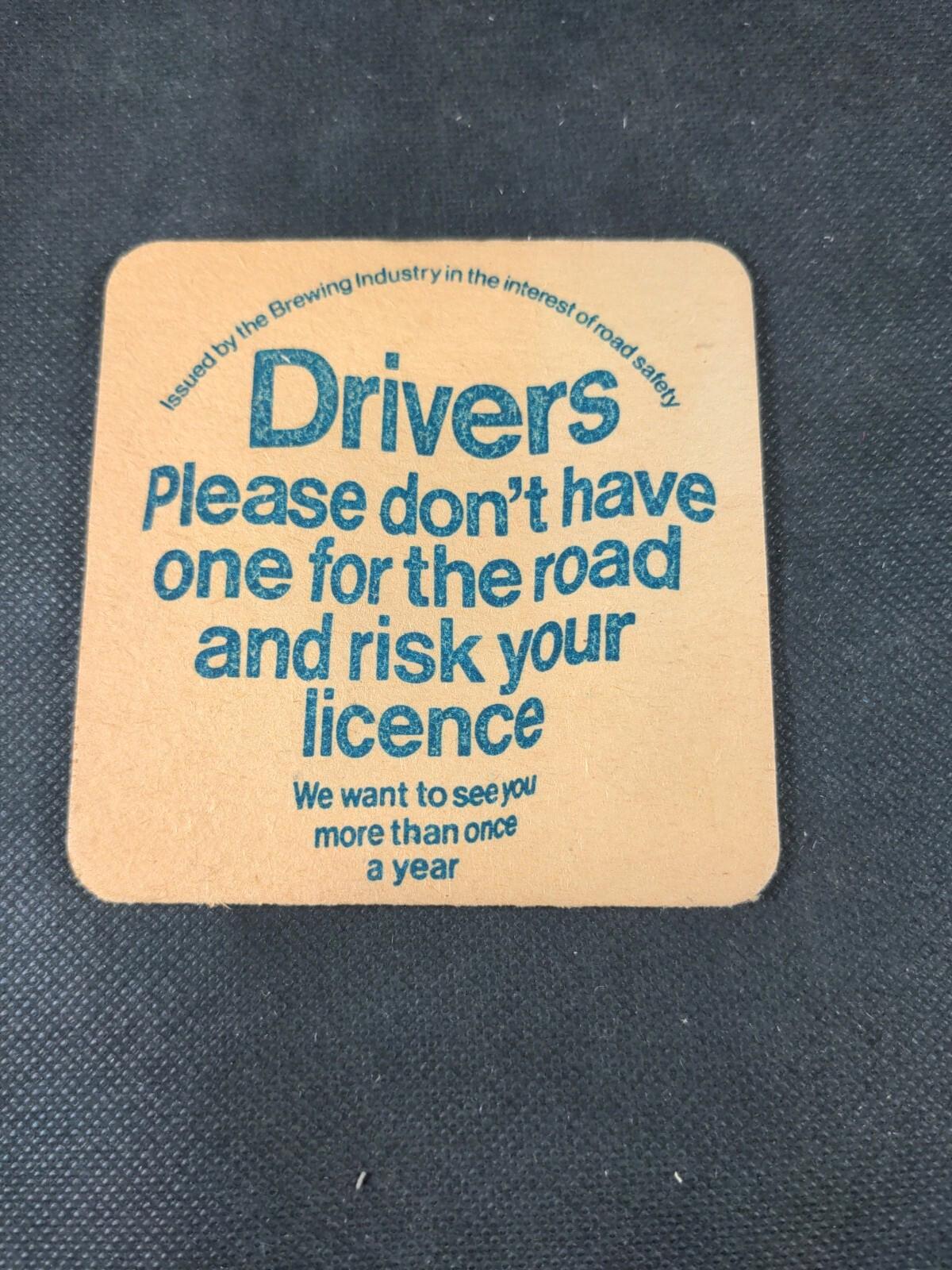 5 Vintage Beer Mats Whitbread Ale