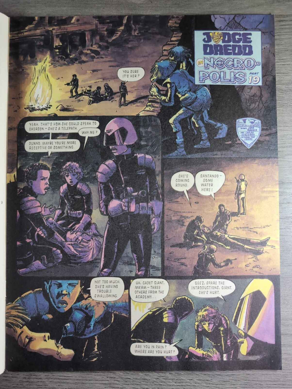 2000AD Prog 692 Featuring Judge Dredd Comic 18th Aug 1990 Vintage Retro Comic