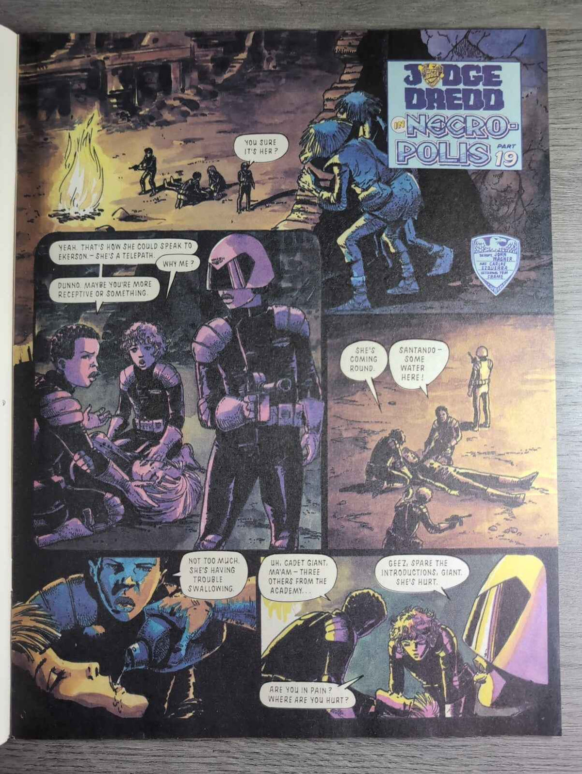 2000AD Prog 692 Featuring Judge Dredd Comic 18th Aug 1990 Vintage Retro Comic