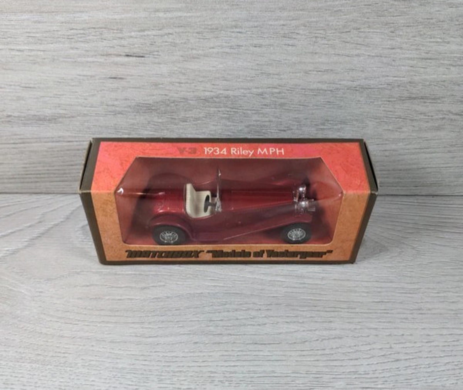 Matchbox Models Of Yesteryear Y-3 1934 Riley MPH Diecast Model Car