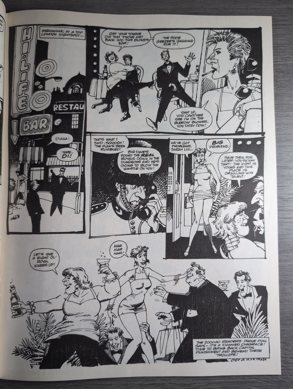 2000AD Prog 847 Featuring Judge Dredd Comic 7th Aug 1993 Vintage Retro Comic