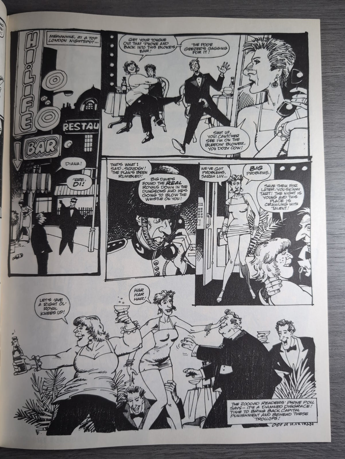 2000AD Prog 847 Featuring Judge Dredd Comic 7th Aug 1993 Vintage Retro Comic