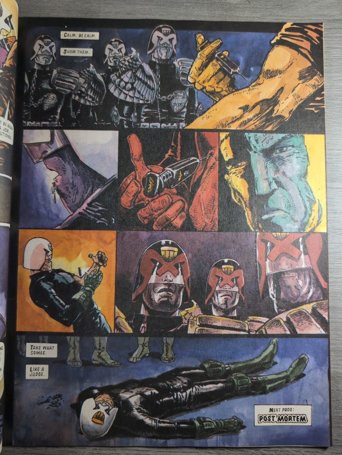 2000AD Prog 669 Featuring Judge Dread Comic 10th March 1990 Vintage Retro Comic - Retrorama UK