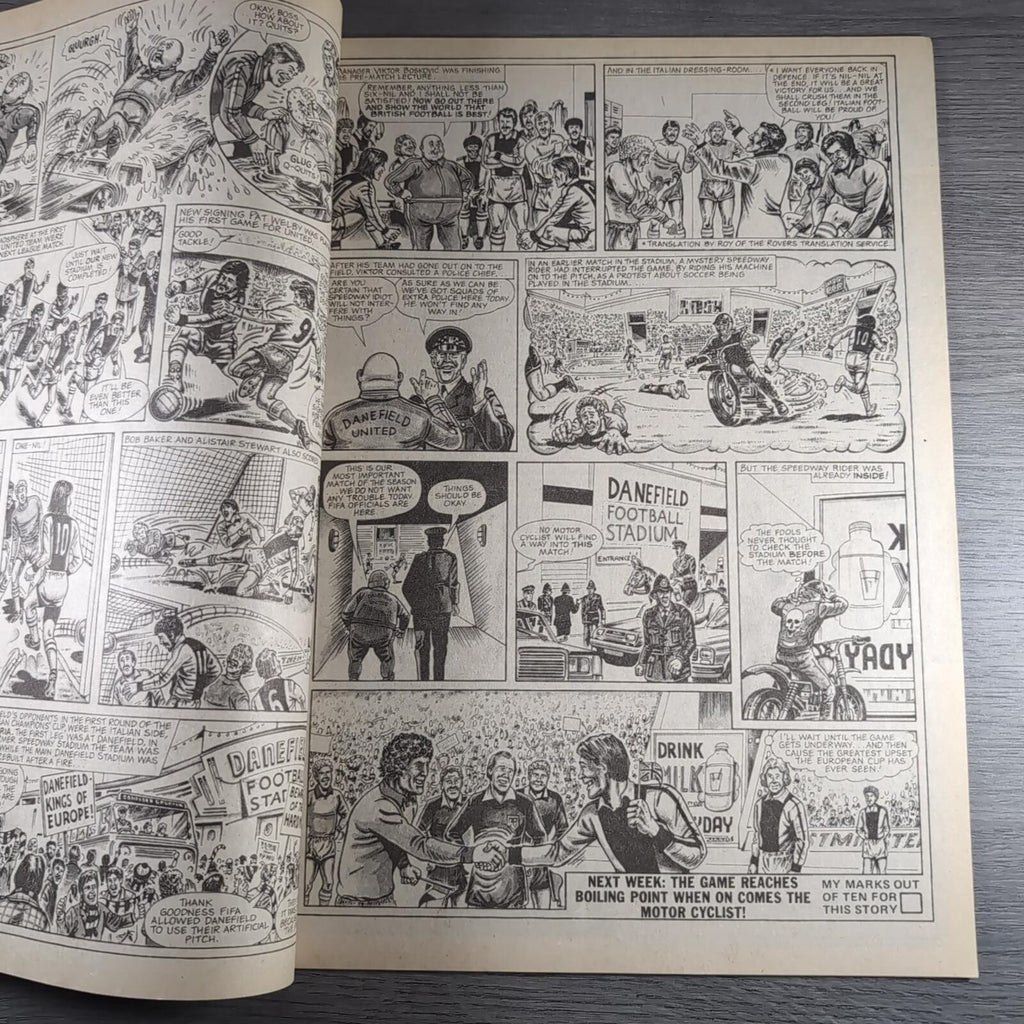 Roy of The Rovers 8th December 1984 Vintage Comic IPC Magazines