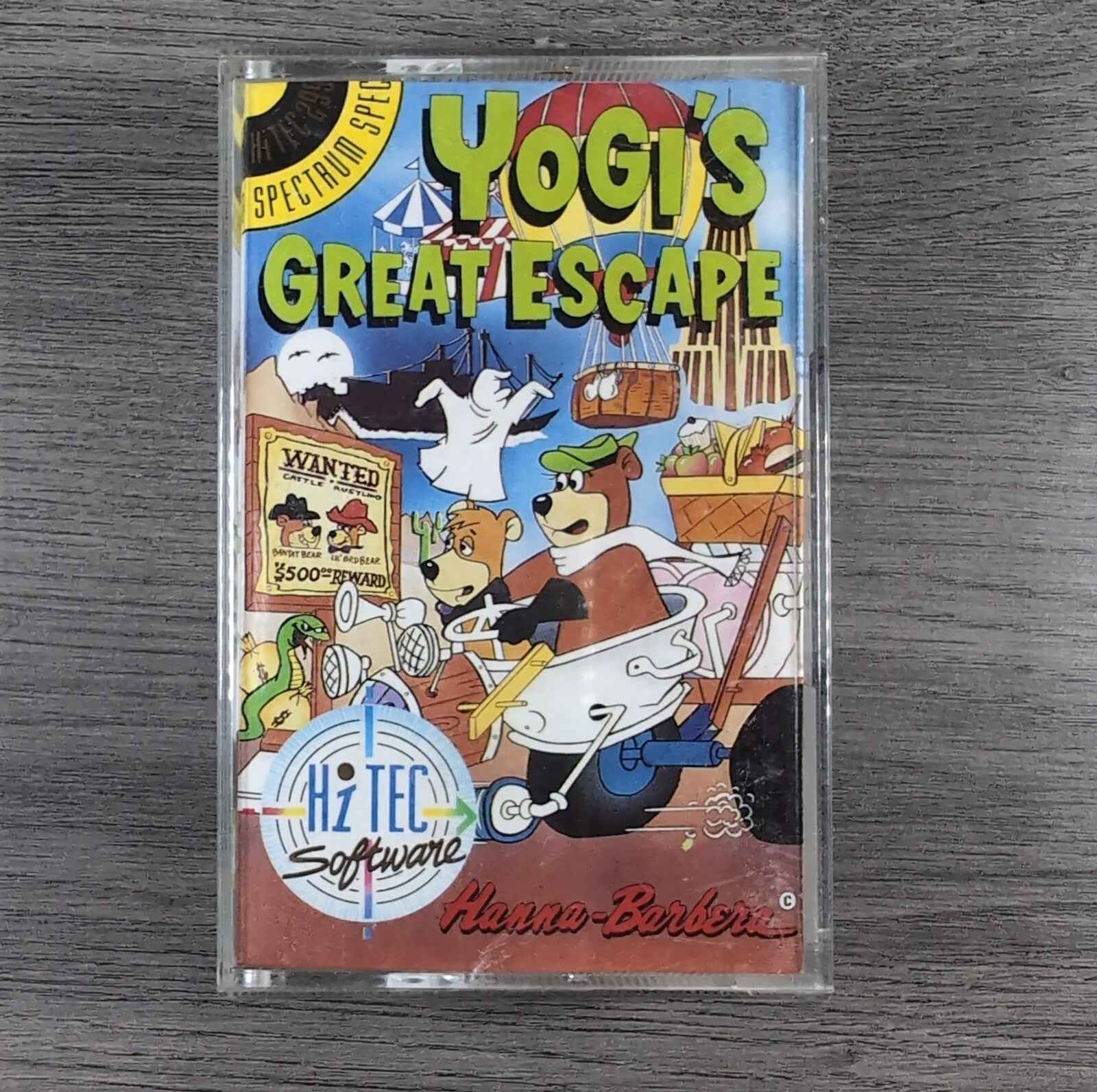 Yogis Great Escape ZX Spectrum 48/128K Game Tested & Working Vintage Video Game