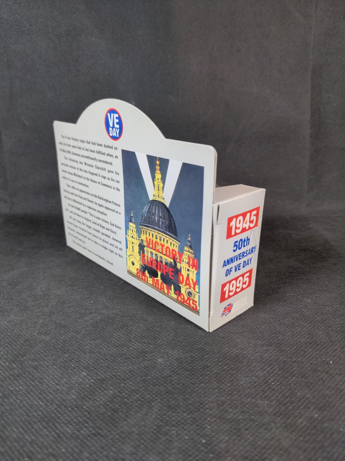 Lledo 1945 50th Anniversary VE DAY 1995 Daily Express Diecast Model Van - Retrorama UK