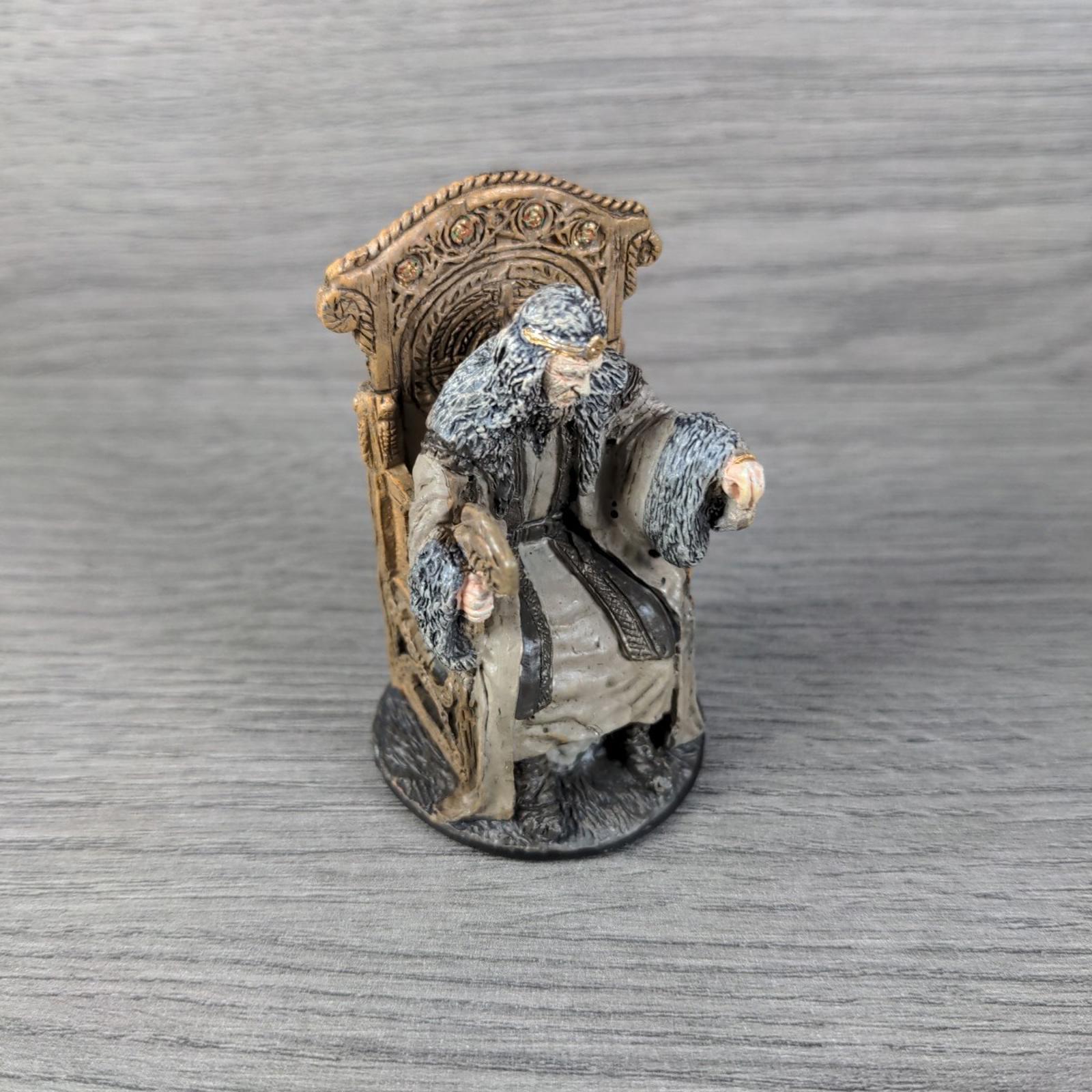 Eaglemoss King Theoden Lord of the Rings Collectors Models Metal Figure 2005