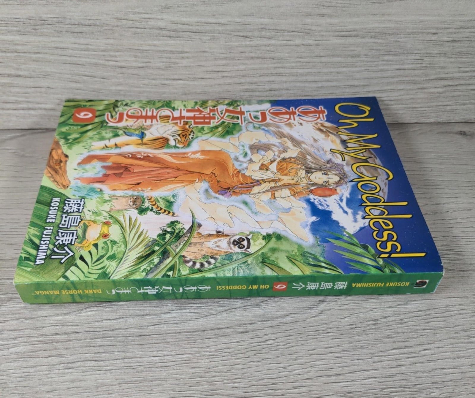 Oh My Goddess: Vol. 9 by Kosuke Fujishima Manga Paperback Book 2008 - Retrorama UK