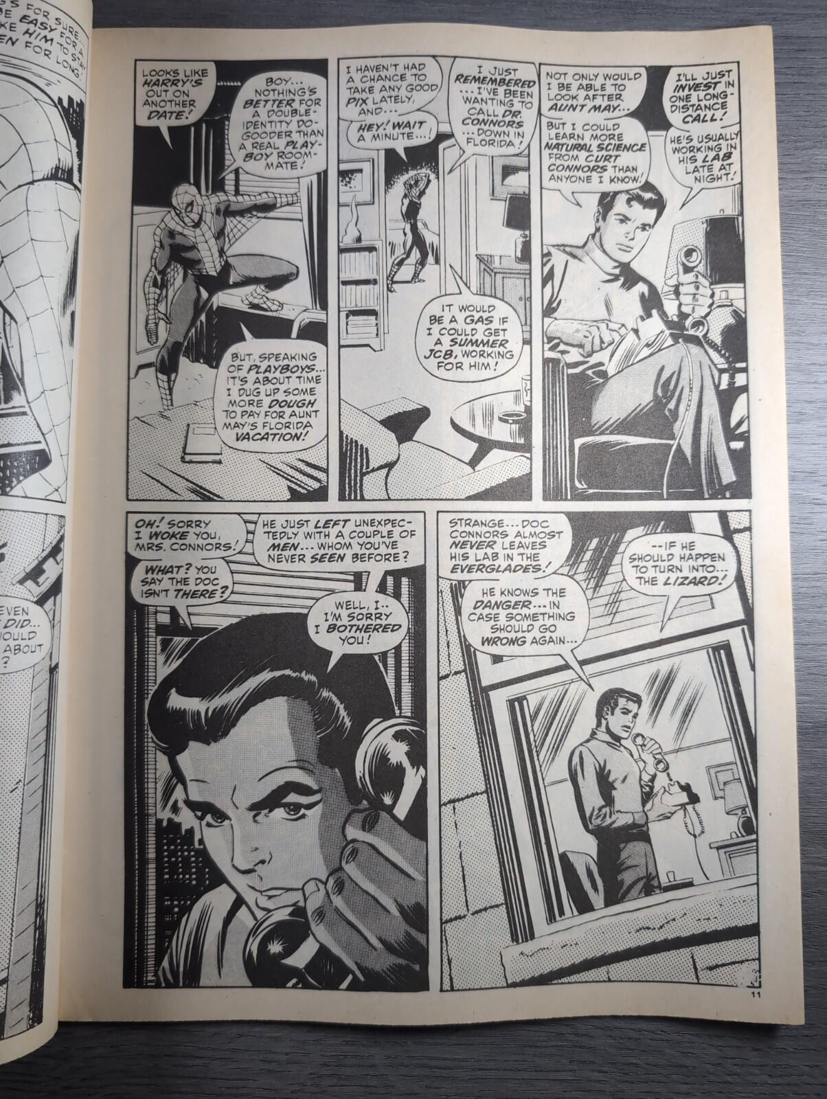 Spider-Man Comics Weekly No 87 Marvel Comics UK 12th October 1974 Vintage Comic