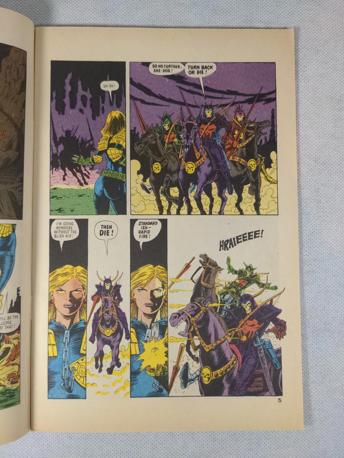 2000AD Presents Judge Anderson #11 February 1987 Quality Comics - Retrorama UK