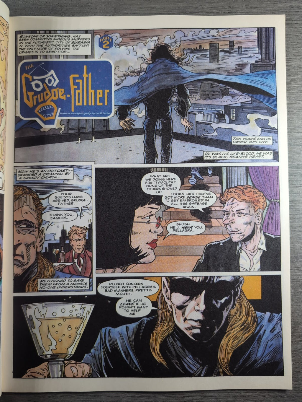 2000AD Prog 879 Featuring Judge Dredd Comic 18th March 1994 Vintage Retro Comic