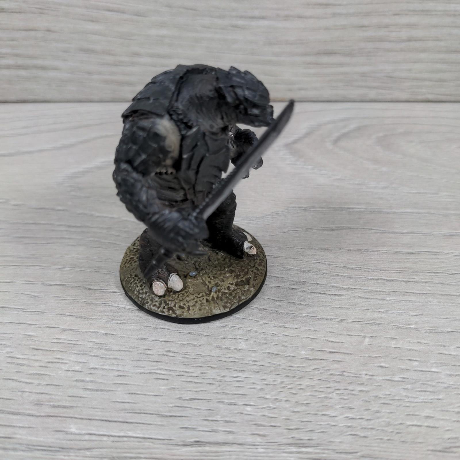 Eaglemoss Armoured Troll Lord of the Rings Collectors Models Metal Figure 2008