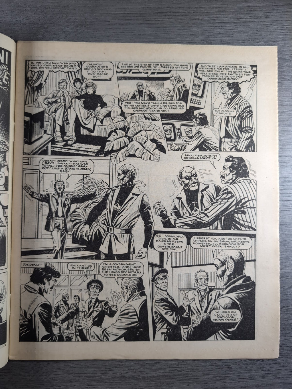 Eagle Comic Issue 7th July 1984 Vintage Retro UK Comic