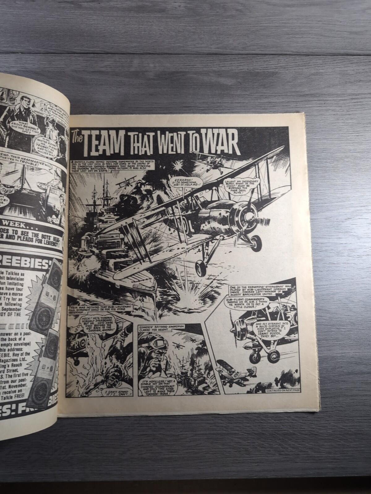 Roy of The Rovers 26th October 1985 Vintage Comic IPC Magazines