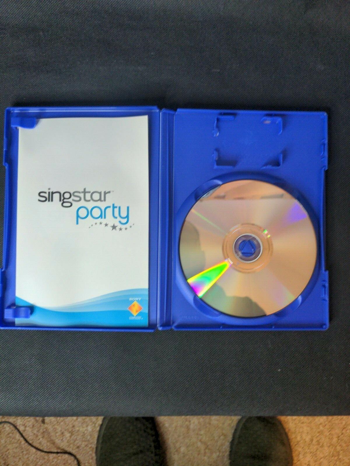 Singstar Party Game PlayStation PS2 Eye Toy Game PAL Region