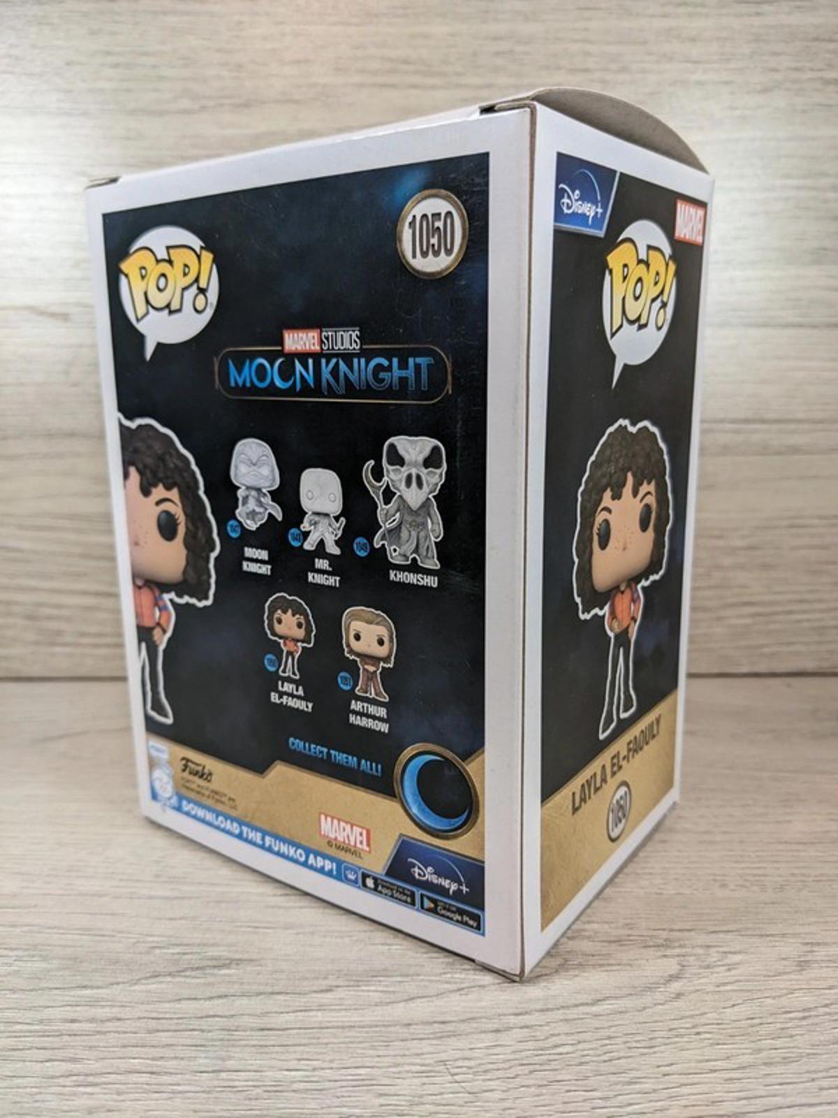 Funko Pop Marvel Moon Knight Layla El-Faouly No 1050 Toy Figure - Retrorama UK