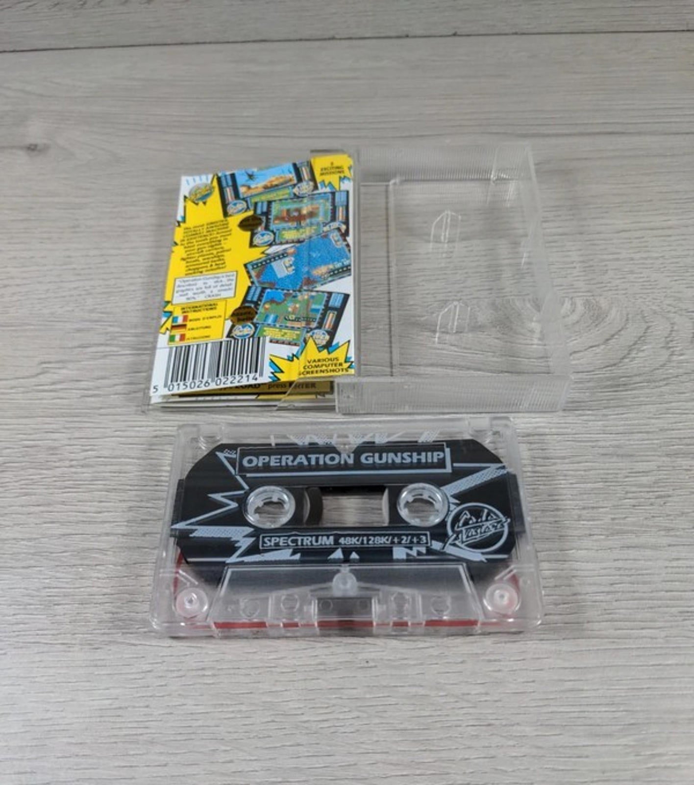 ZX Spectrum 48/128K Operation Gunship Video Game Cassette Tested & Working - Retrorama UK