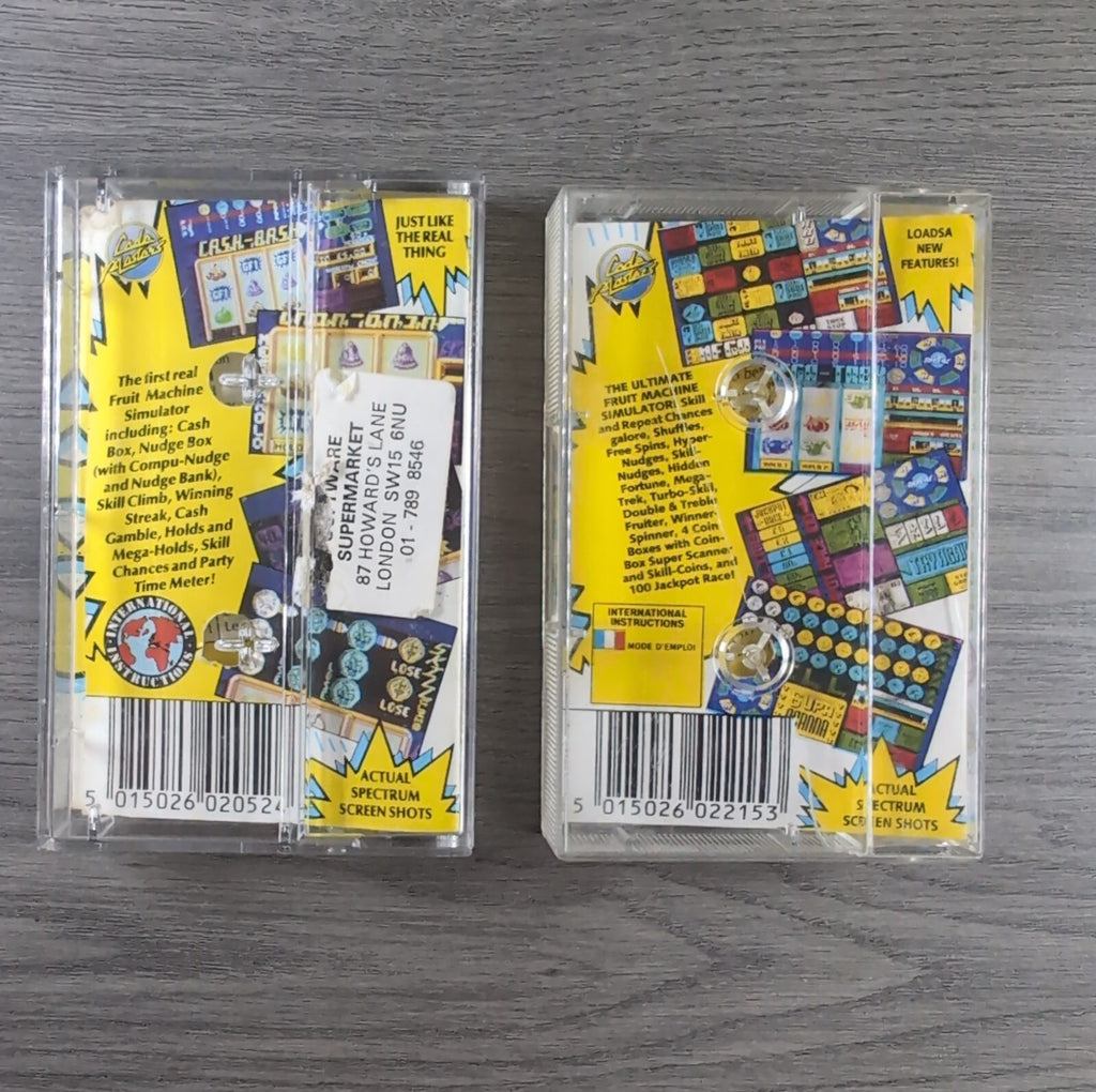 Fruit Machine Simulator 1 & 2 ZX Spectrum 48/128K Game Bundel Tested & Working