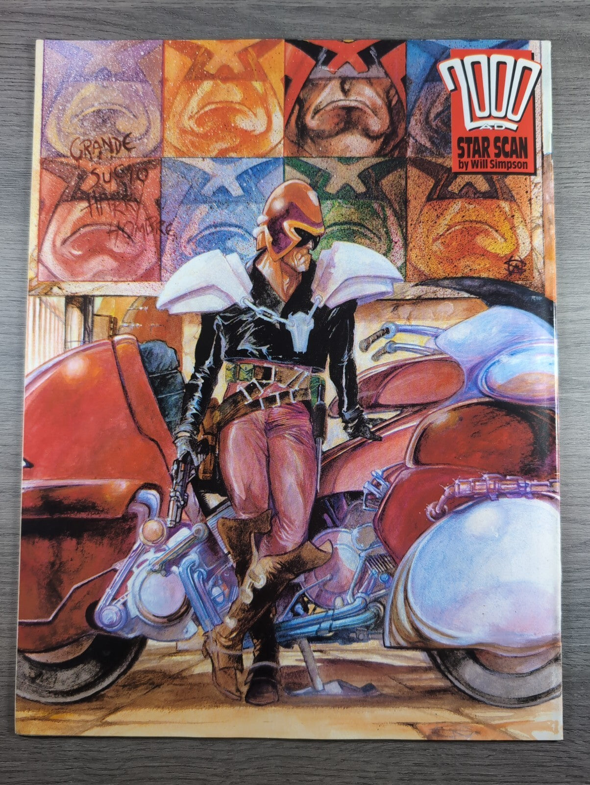 2000AD Prog 625 Featuring Judge Dread Comic 6th May 1989 Vintage Retro Comic