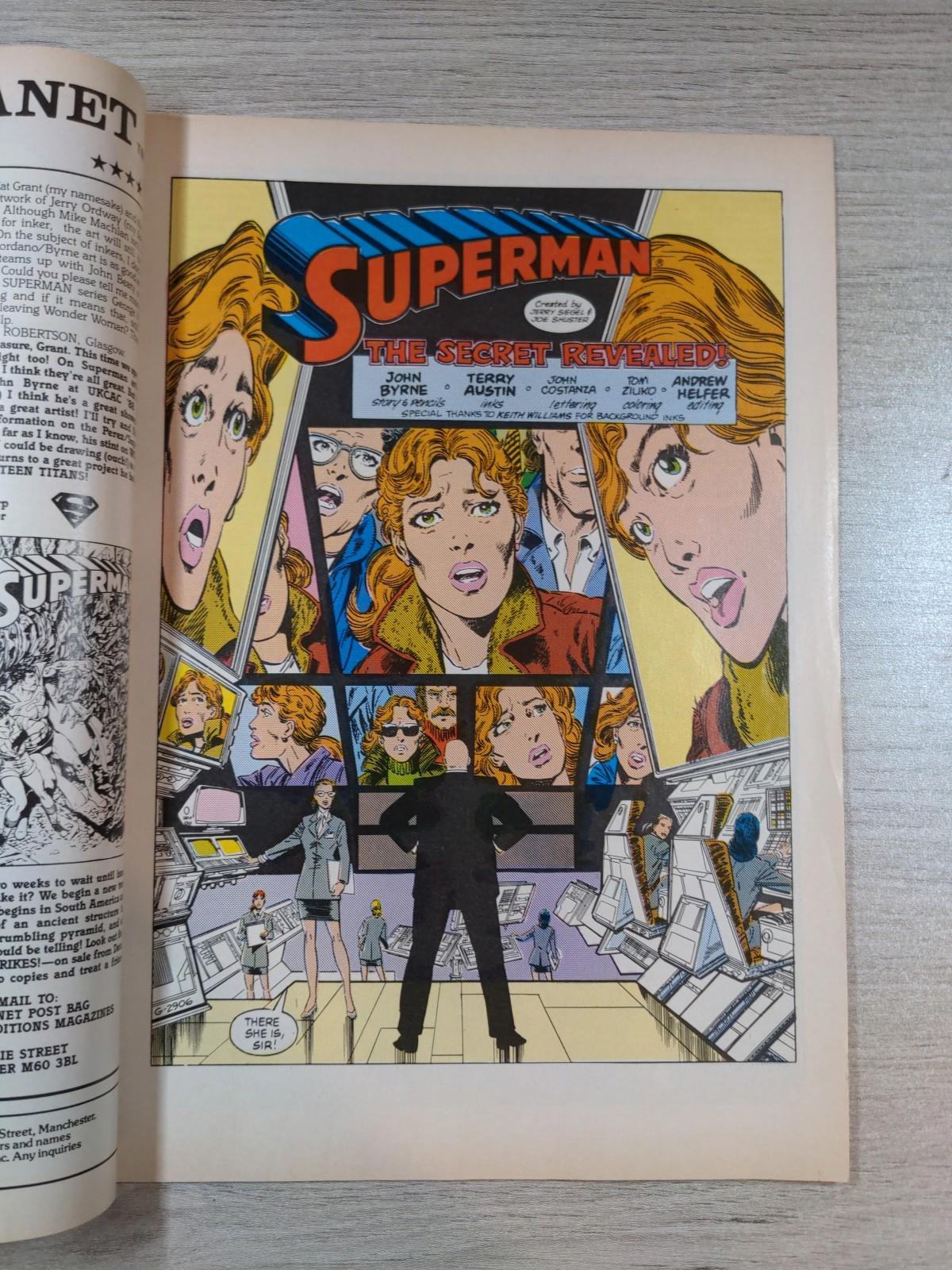 DC Comics Superman Issue No #12  1988 Vintage Comic