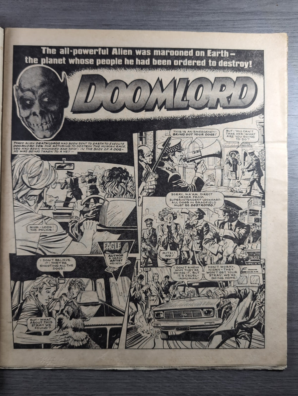Eagle Comic 19th November 1983 Vintage Retro UK Comic