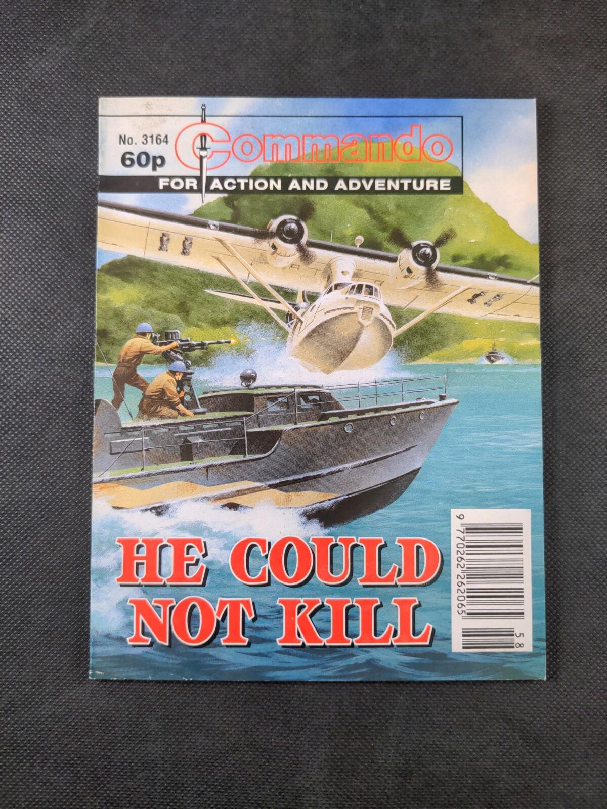 Commando Comic Issue Number 3164 He Could Not Kill - Retrorama UK