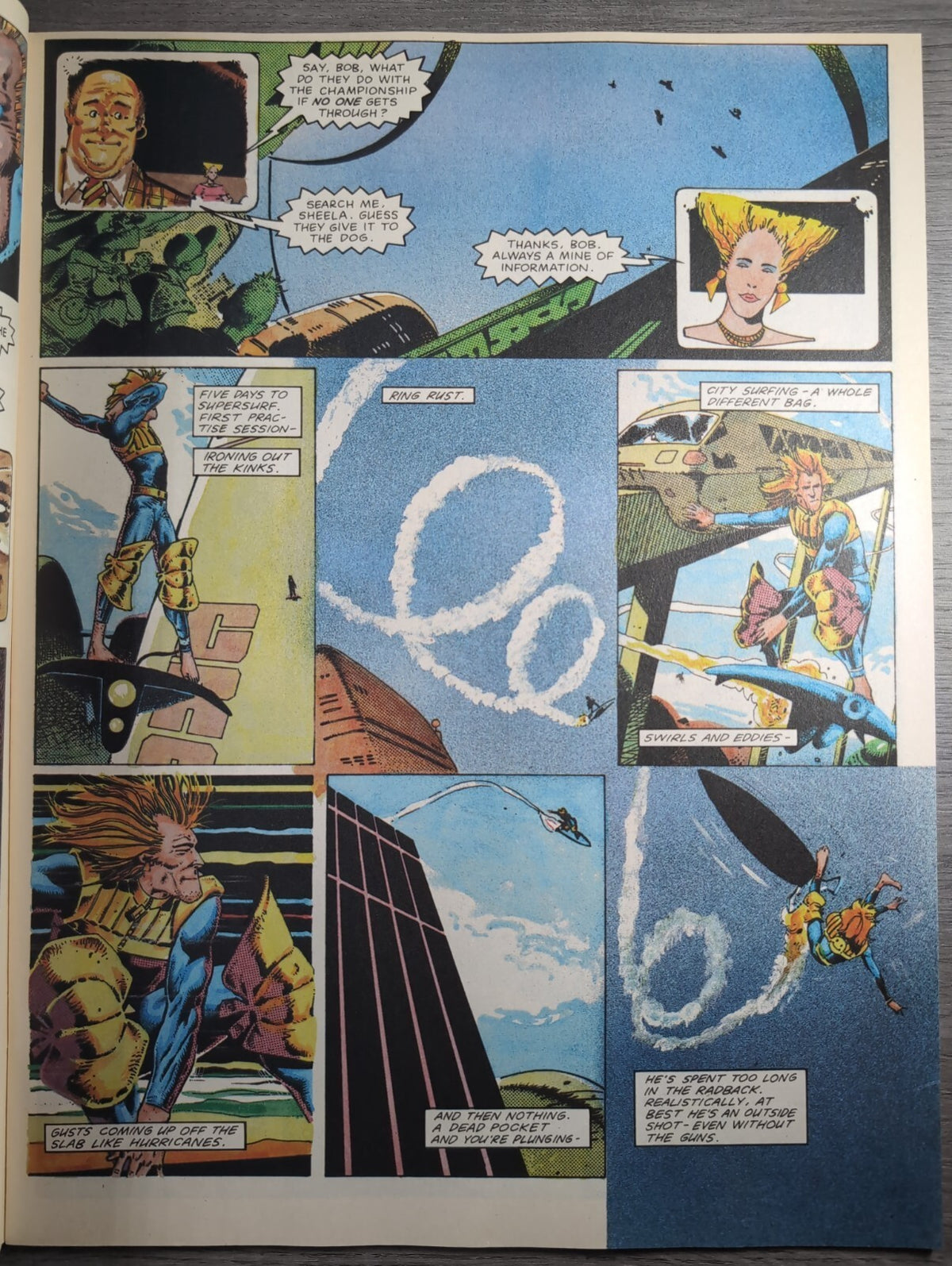 2000AD Prog 658 Featuring Judge Dread Comic 23rd Dec 1989 Vintage Retro Comic - Retrorama UK