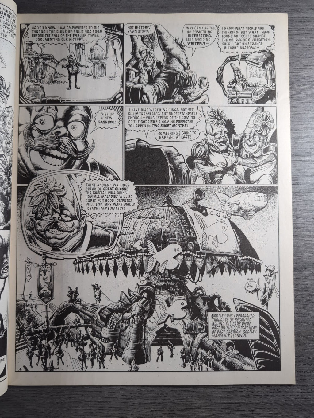 2000AD Prog 636 Featuring Judge Dread Comic 22nd July 1989 Vintage Retro Comic