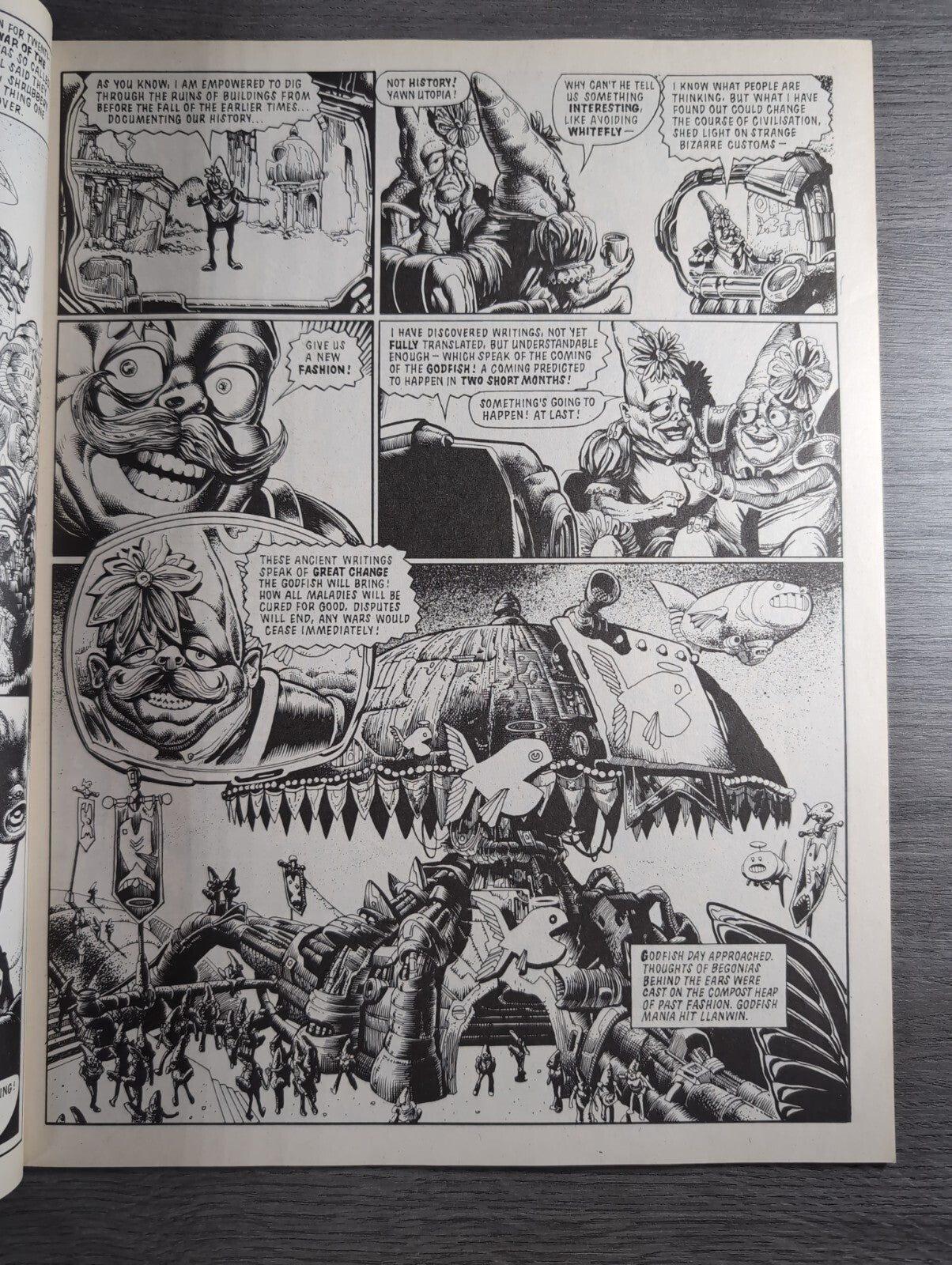 2000AD Prog 636 Featuring Judge Dread Comic 22nd July 1989 Vintage Retro Comic