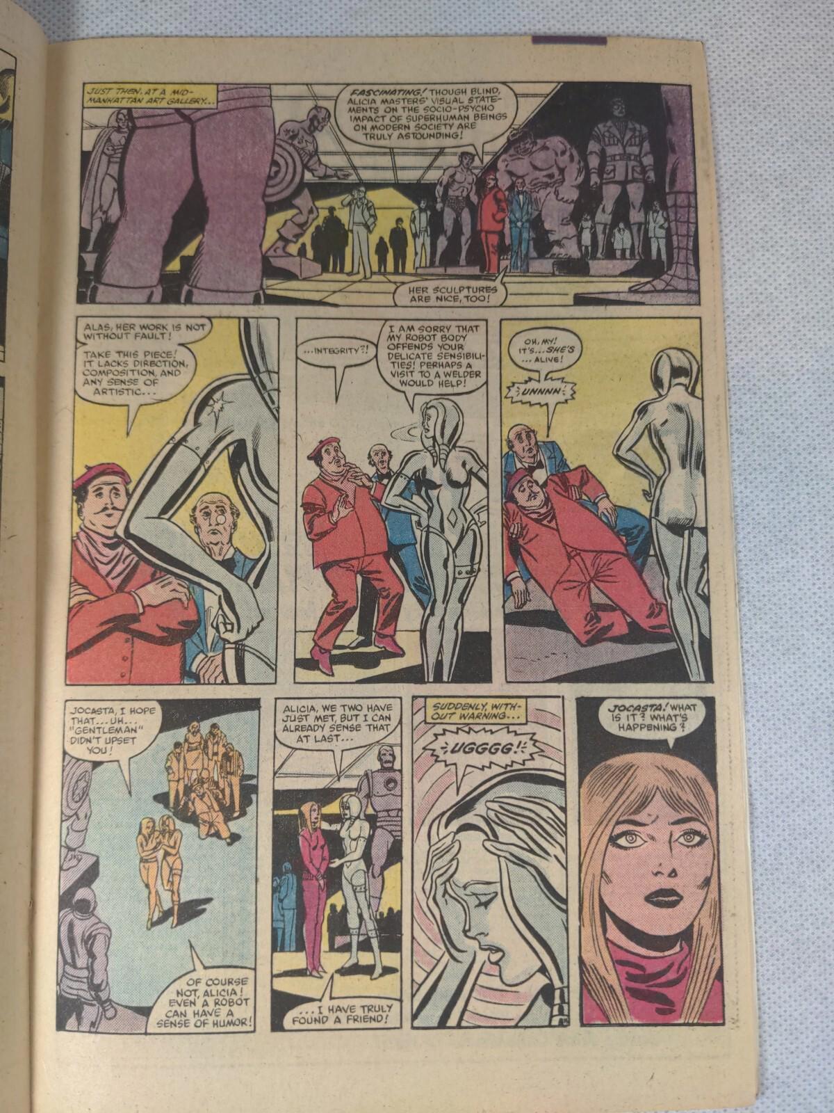 Marvel Comics Two-In-One The Thing And Jocasta # 92 October 1982
