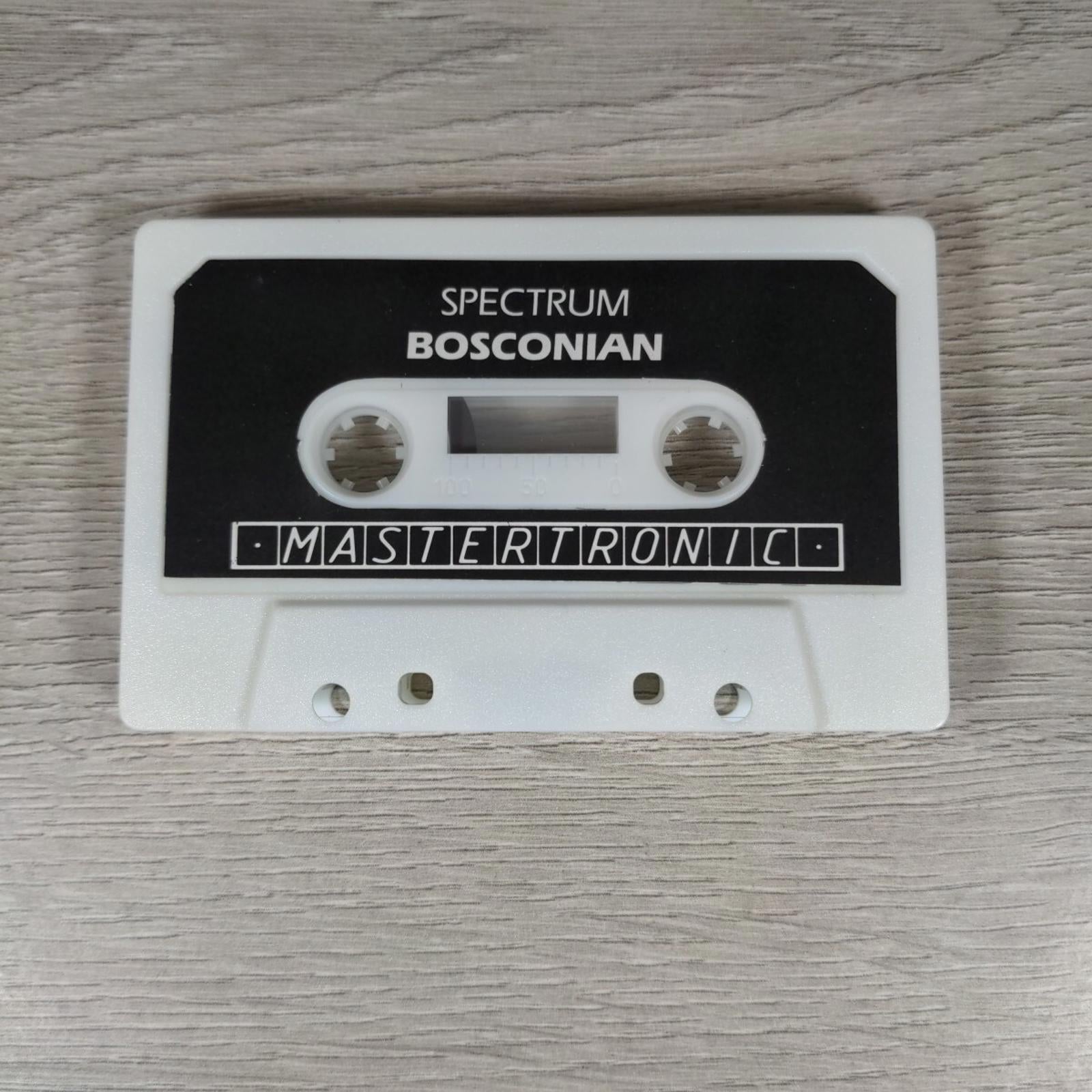 Bosconian ZX Spectrum 48K Video Game Cassette Mastertronic Tested & Working