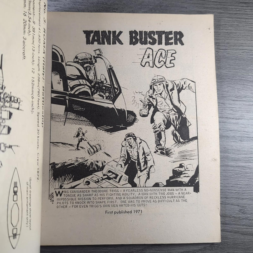 Commando Comic Issue Number 1532 Tank Buster Ace