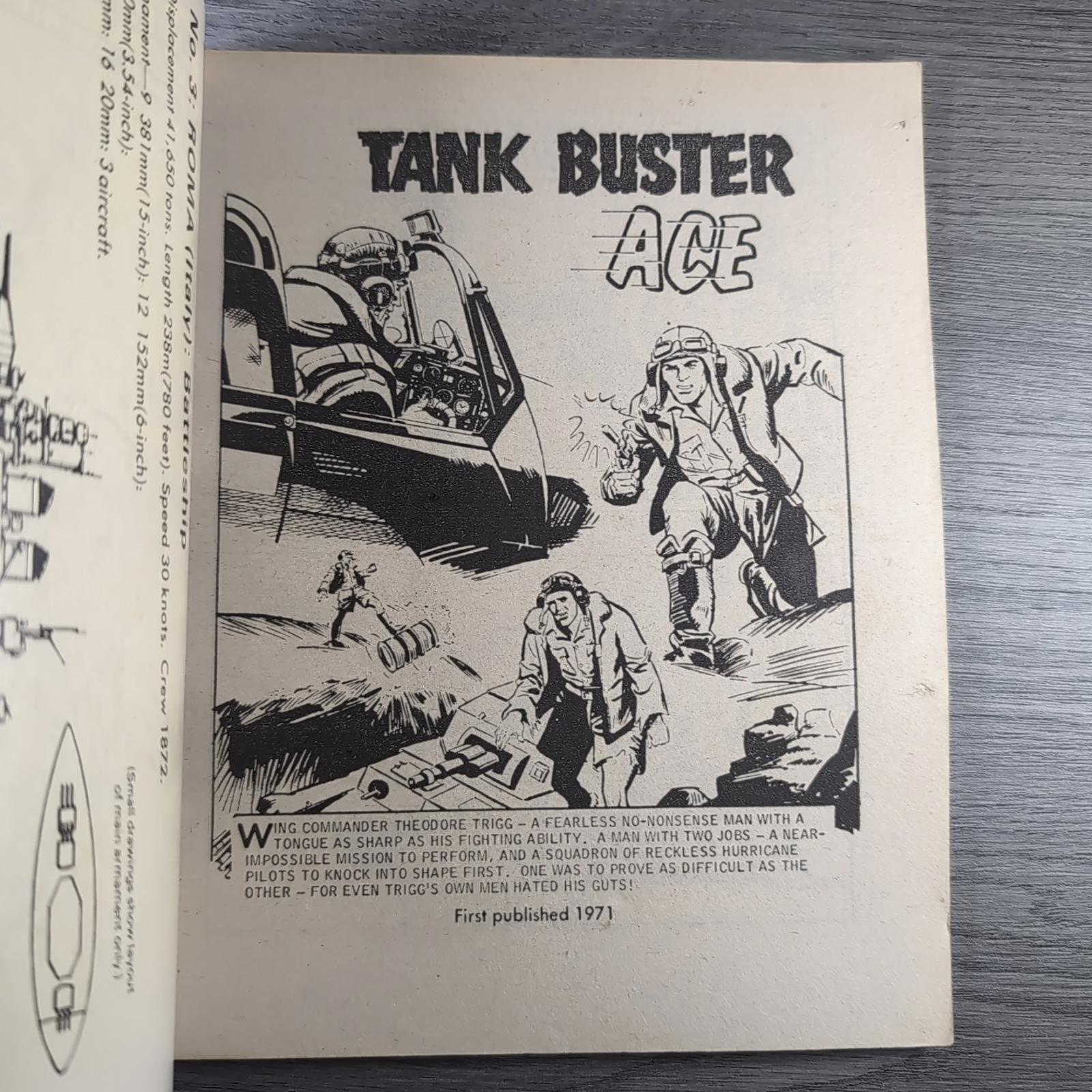 Commando Comic Issue Number 1532 Tank Buster Ace