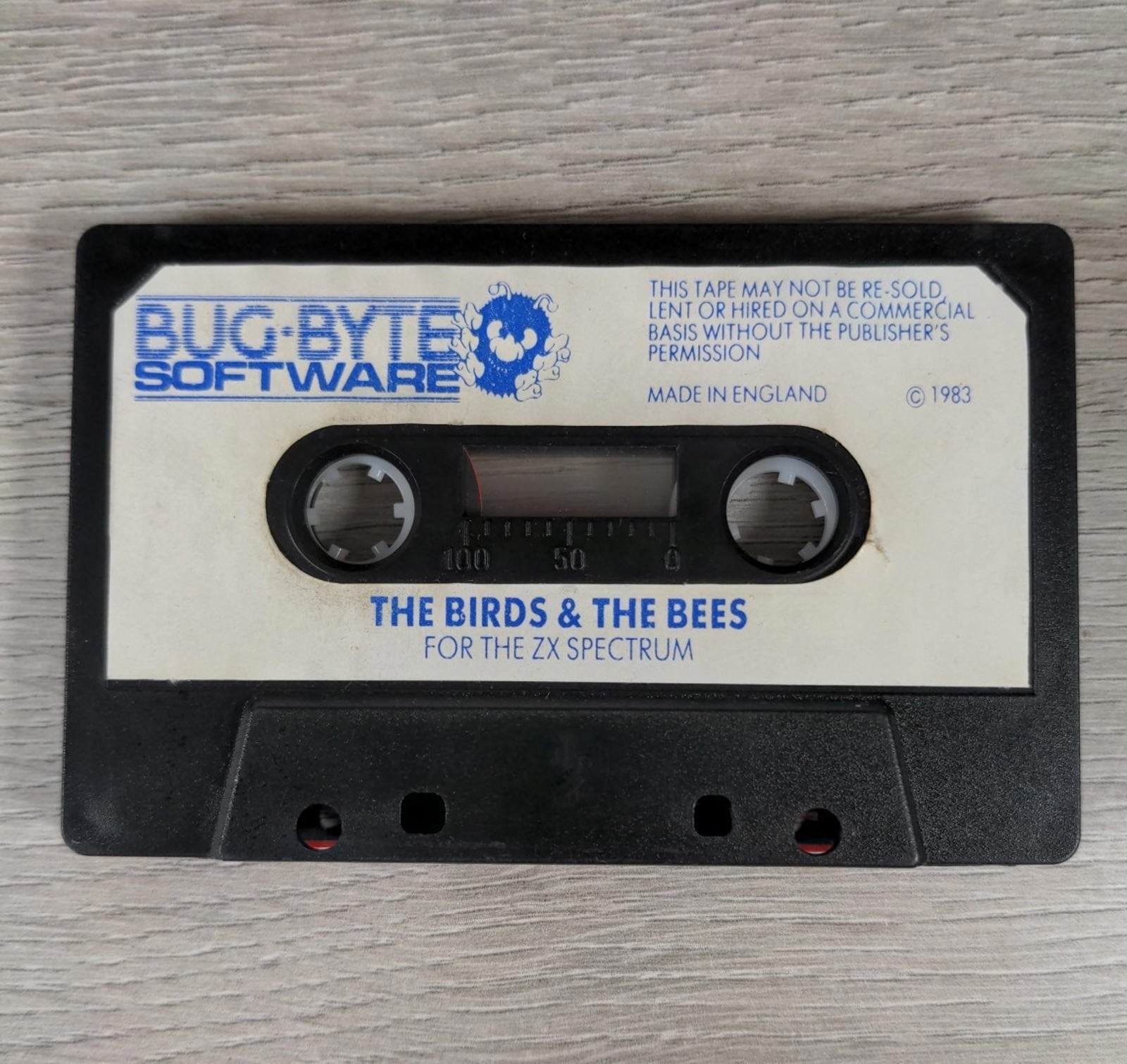 The Birds And The Bees ZX Spectrum 48K Game Cassette Tested & Working