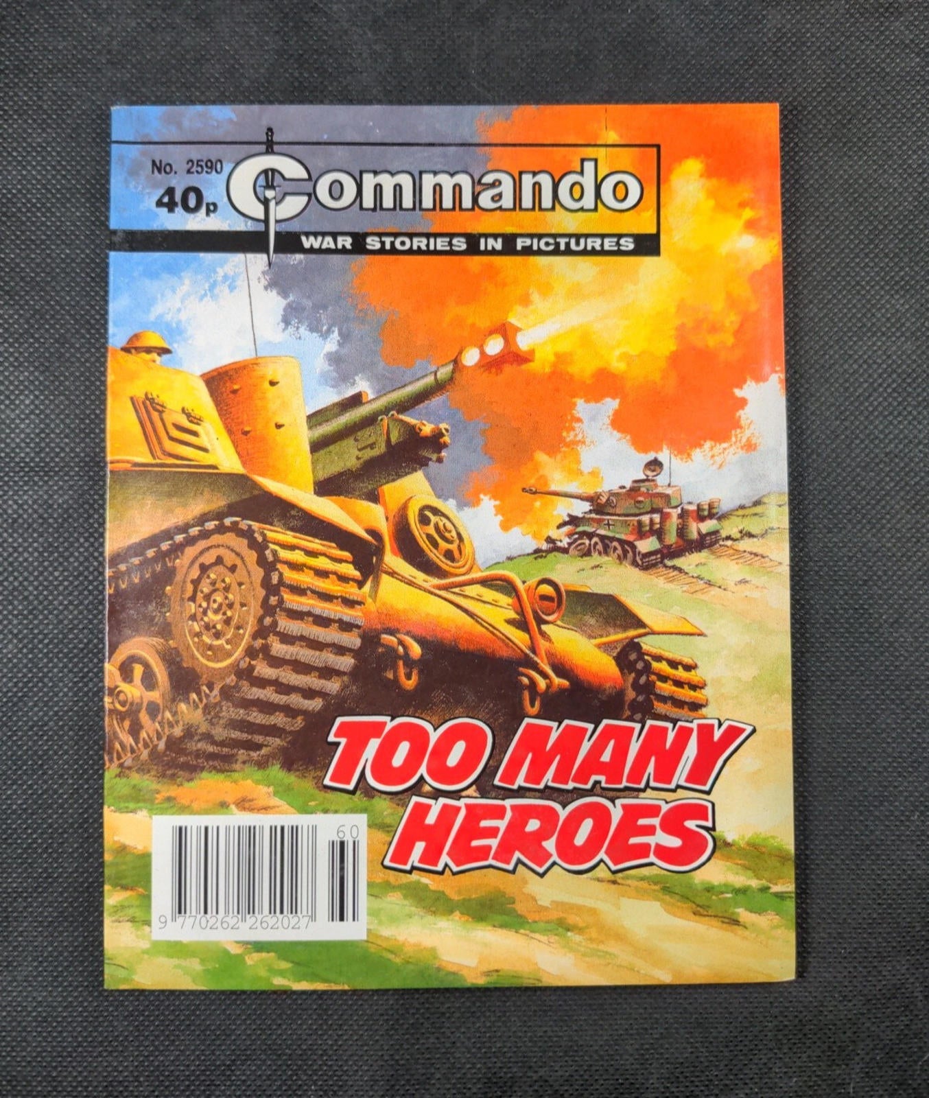 Commando Comic Issue Number 2590 Too Many Heroes - Vintage Comic - Retrorama UK