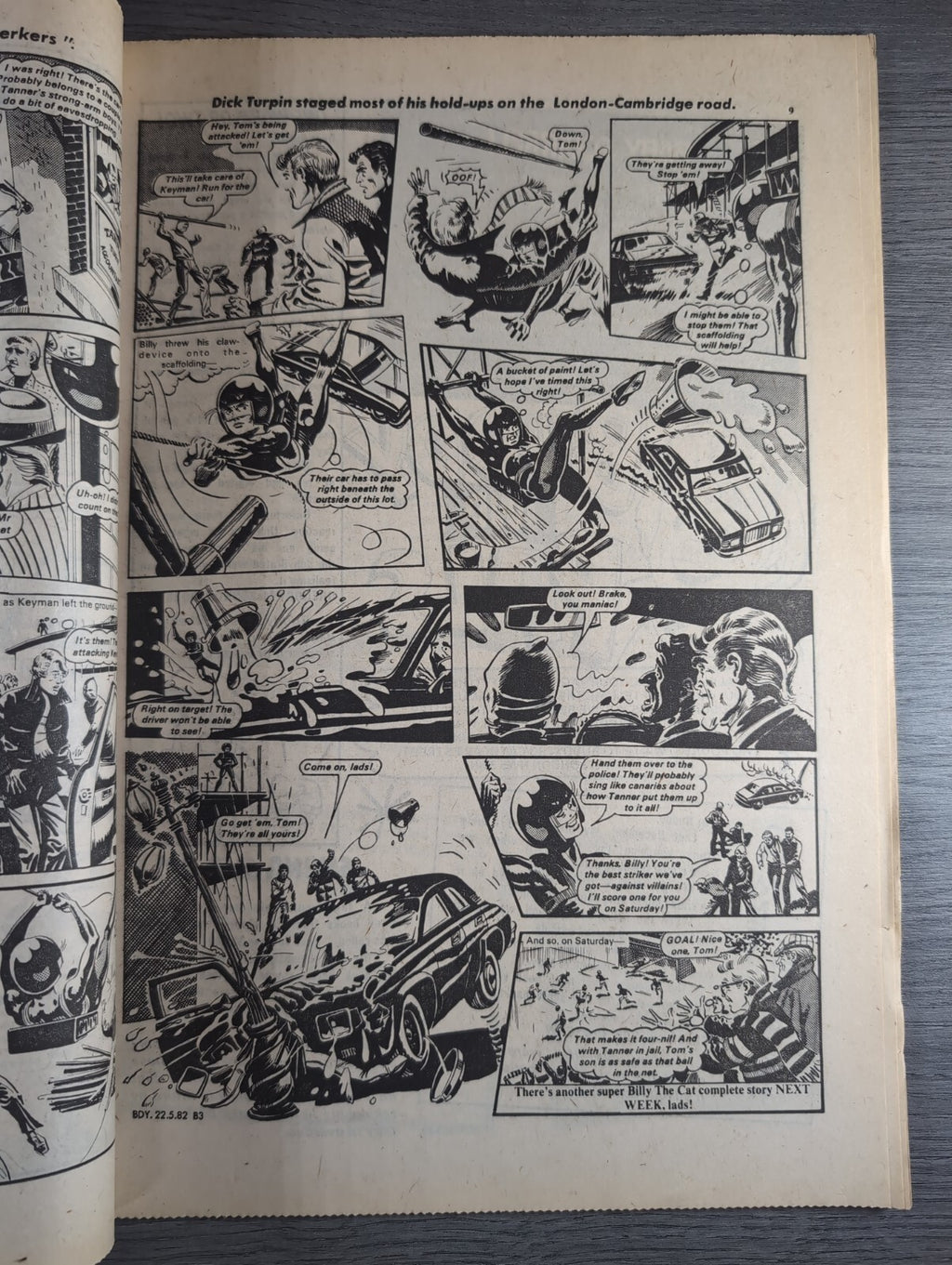 Buddy Comic Issue No 67 22nd May 1982 Vintage Retro Comic