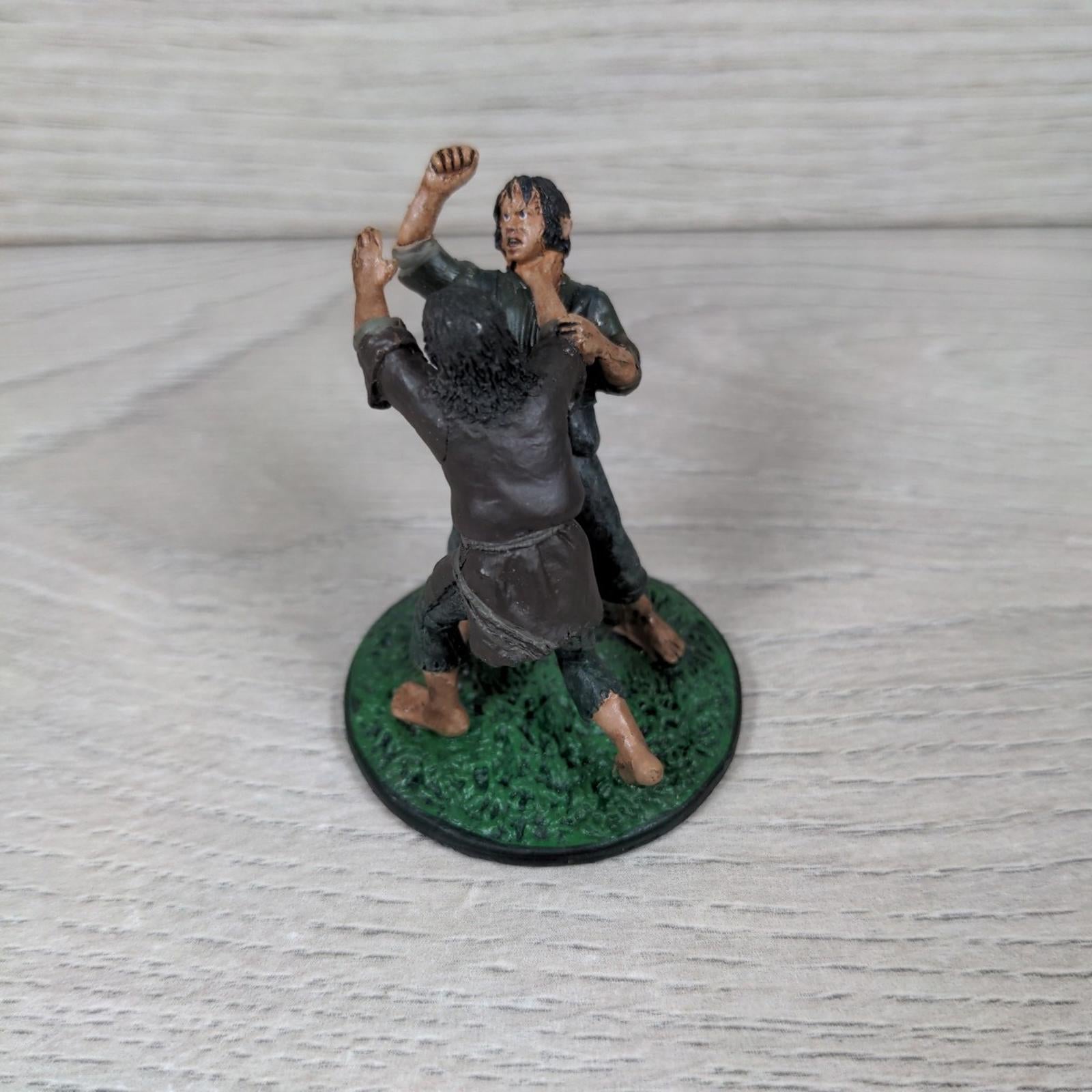 Eaglemoss Smeagol & Deagol Lord of the Rings Collectors Models Metal Figure 2005